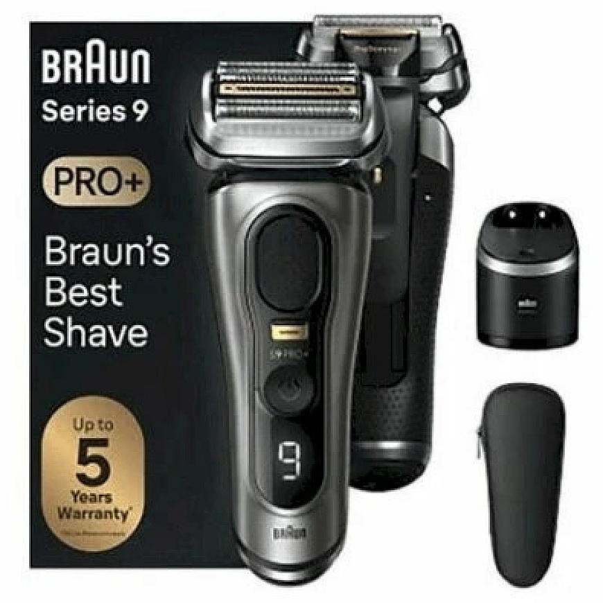 Braun Series 9 Pro+ 9565CC hopea-musta