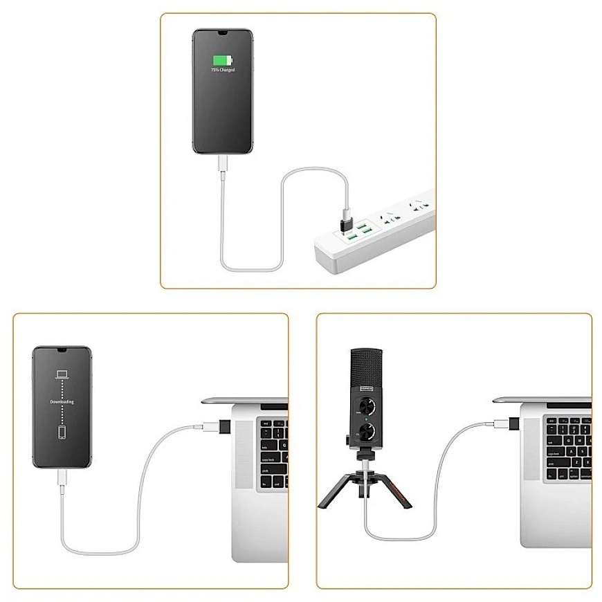 Mitoya Adapteris - USB-C į USB-A Garso Adapteris su OTG Parama – 4
