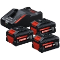 BOSCH AKUMULIATOR 18V 8,0Ah EXPERT 3tk. + LAADIMISESEADMED EXAL18V-160
