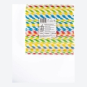 Live Paper ZigZag paberist straws, värvilised/ribad, D6 mm, L 20 cm, 250 tk Live Paper ZigZag paberist straws, värvilised/ribad, D6 mm, L 20 cm, 250 tk