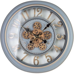 Mondex Since 1986 RAMSEY clock 45cm with a moving mechanism 45x45x7cm
