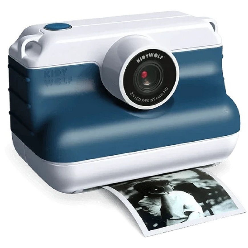 KIDYWOLF instant camera with thermal printing, blue, K-PRINT-BU – 2