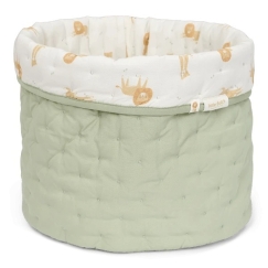 Little Dutch Storage Basket Medium 'Safari Leo' quilted