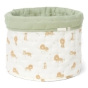 Little Dutch Storage Basket Medium 'Safari Leo' quilted Little Dutch Storage Basket Medium 'Safari Leo' quilted
