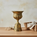 Mondex Since 1986 VIOLA Decorative Vase 29x29x45 cm, metal Mondex Since 1986 VIOLA Decorative Vase 29x29x45 cm, metal