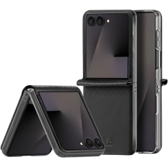 DUX DUCIS BRIL -kuori, tarkoitettu SAMSUNG Z Flip 8:lle, musta