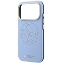 Guess Perforated 4G Gold Logo Magsafe Case for iPhone 18 Pro Max / 17 Pro Max - Light Blue Guess Perforated 4G Gold Logo Magsafe Case for iPhone 18 Pro Max / 17 Pro Max - Light Blue