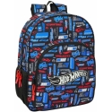 Safta Skolas soma Hot Wheels Krāsaina 33 x 42 x 14 cm Safta Skolas soma Hot Wheels Krāsaina 33 x 42 x 14 cm