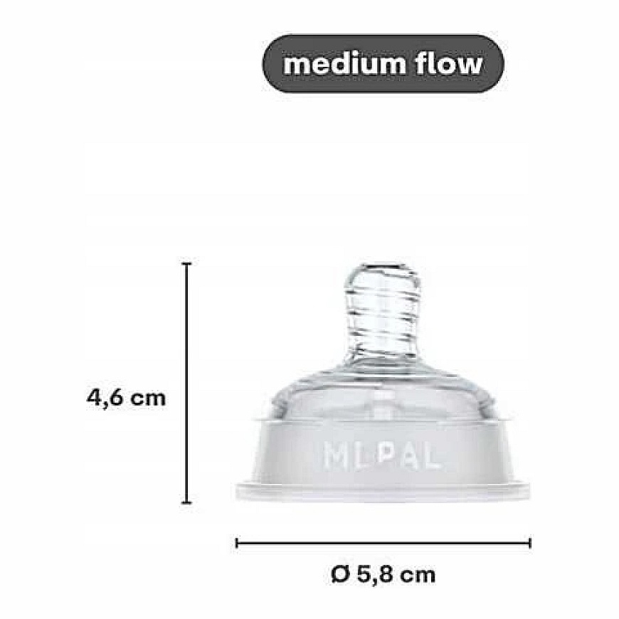 Little Dutch Mepal Pull Bottle Nipple Set 2 pcs - Medium Flow – 2