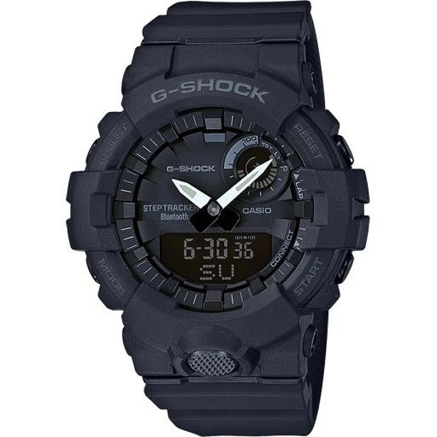 Casio GBA-800-1AER analog watch Quartz Plug Black