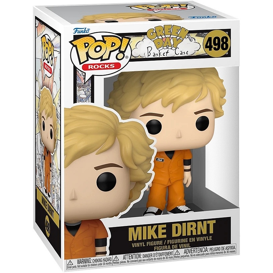 FUNKO POP! Vinilinė figūrėlė: Žalias Day - Mike Dirnt, ~9 cm – 2