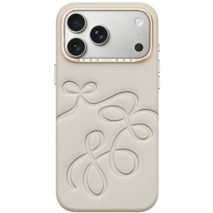 UNIQ Coehl Cloude -kotelo, joka on suunniteltu iPhone 18 Pro Max / 17 Pro Max -mallille, magneettisen latauksen kanssa, hiekanvä – 2