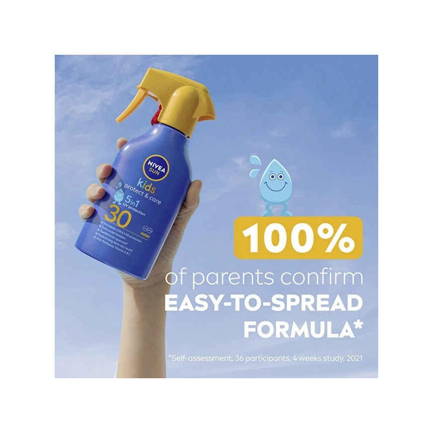 Nivea Sun Spray for Kids SPF 30, protective and caring, 250 ml – 4