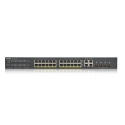 Zyxel GS1920-24HPv2 Managed Gigabit Ethernet (10/100/1000) Power over Ethernet (PoE) Black