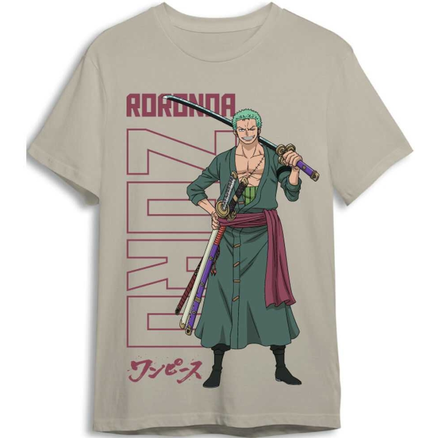 Toei Animation One Piece Roronoa Zoro täiskasvanute t-särk