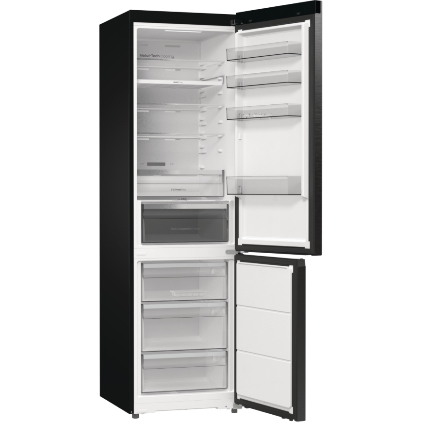 Hisense RB5P410SAFA Brīvi novietots 413 L Melns, Nerūsējošs tērauds – 3