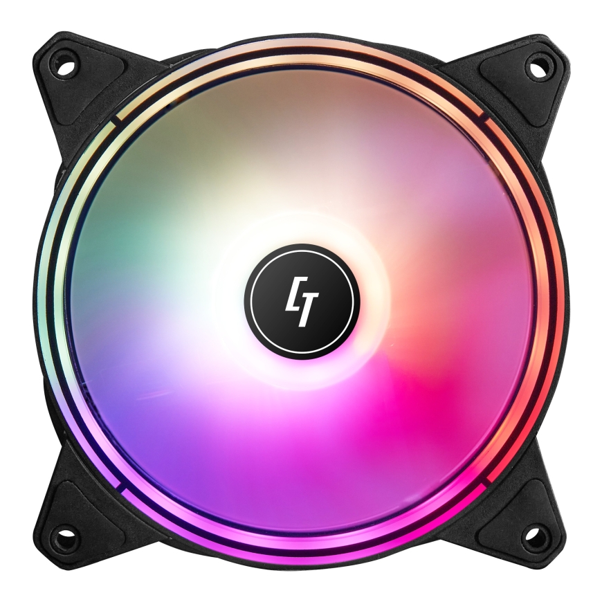 Chieftec NF-1225RGB computer cooling system Computer case Fan 12 cm Black 1 pc(s) – 2