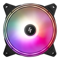 Chieftec NF-1225RGB computer cooling system Computer case Fan 12 cm Black 1 pc(s) Chieftec NF-1225RGB computer cooling system Computer case Fan 12 cm Black 1 pc(s)
