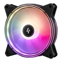 Chieftec NF-1225RGB computer cooling system Computer case Fan 12 cm Black 1 pc(s) Chieftec NF-1225RGB computer cooling system Computer case Fan 12 cm Black 1 pc(s)