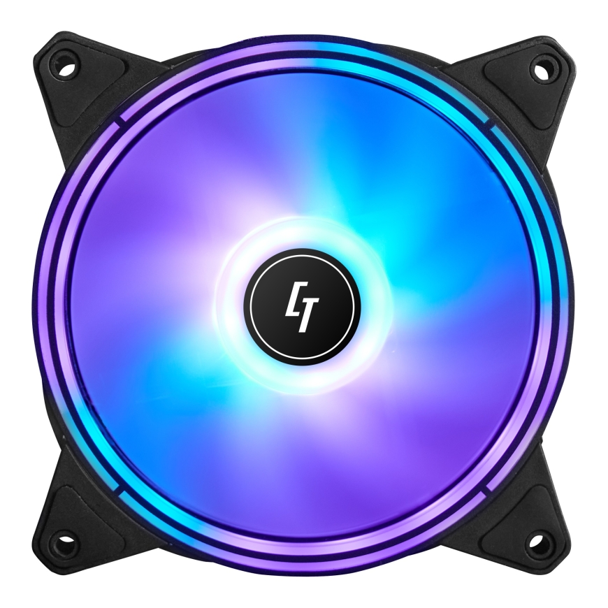 Chieftec NF-1225RGB computer cooling system Computer case Fan 12 cm Black 1 pc(s) – 4