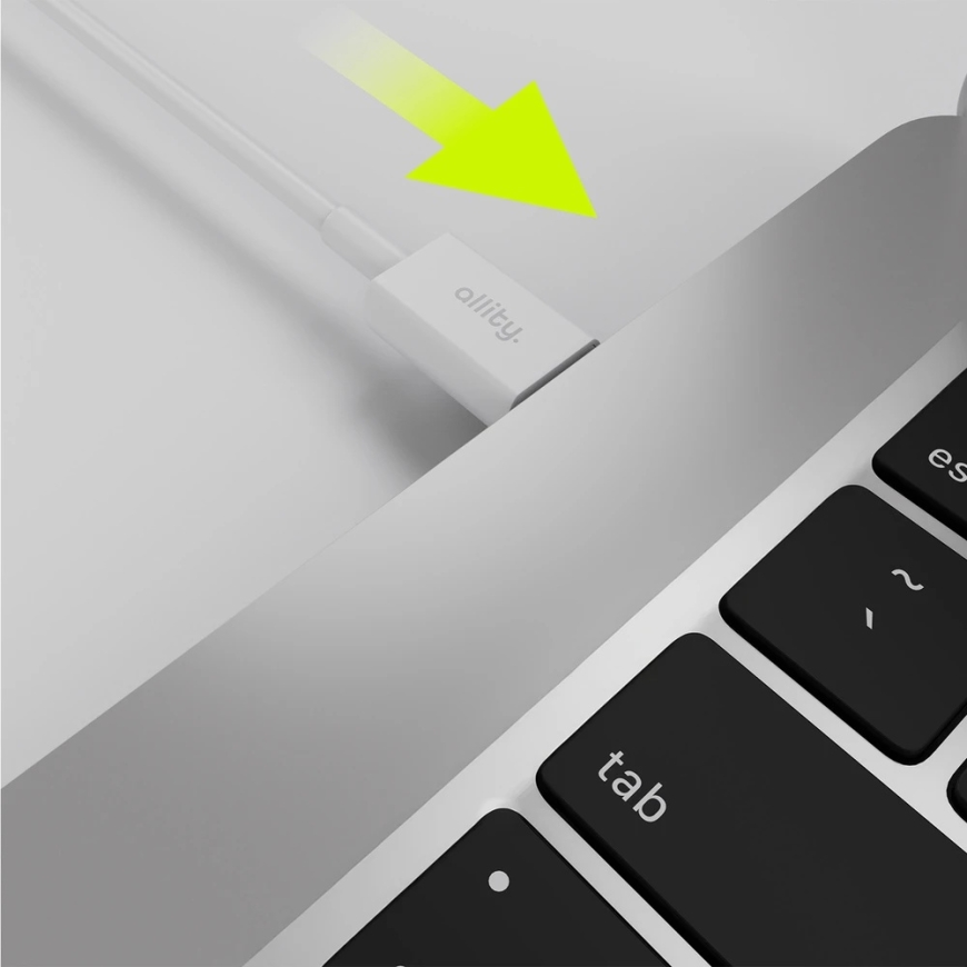 "Allity" AUC-03 USB-C to USB-C Cable 1.0 m 100W White – 4