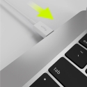 „Allity“ kabelis AUC-03 USB-C - USB-C 1,0 m 100W baltas „Allity“ kabelis AUC-03 USB-C - USB-C 1,0 m 100W baltas