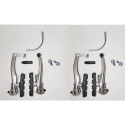 Brake Set Saccon Italy FVD851251 110mm Silver Brake Set Saccon Italy FVD851251 110mm Silver
