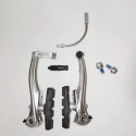 Brake Set Saccon Italy FVD851251 110mm Silver Brake Set Saccon Italy FVD851251 110mm Silver