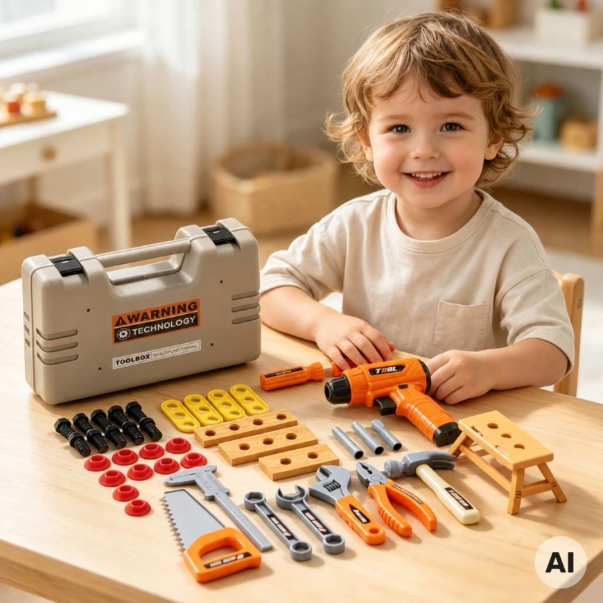 WOOPIE Tool Set in Case 45 pcs. – 2