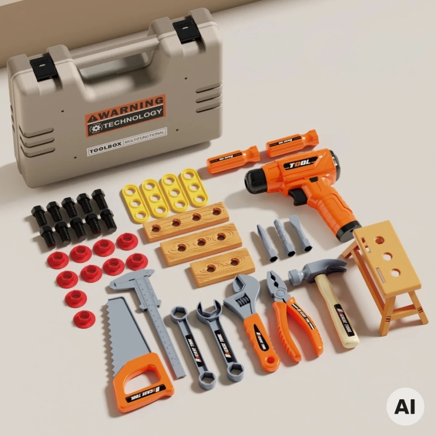 WOOPIE Tool Set in Case 45 pcs. – 4