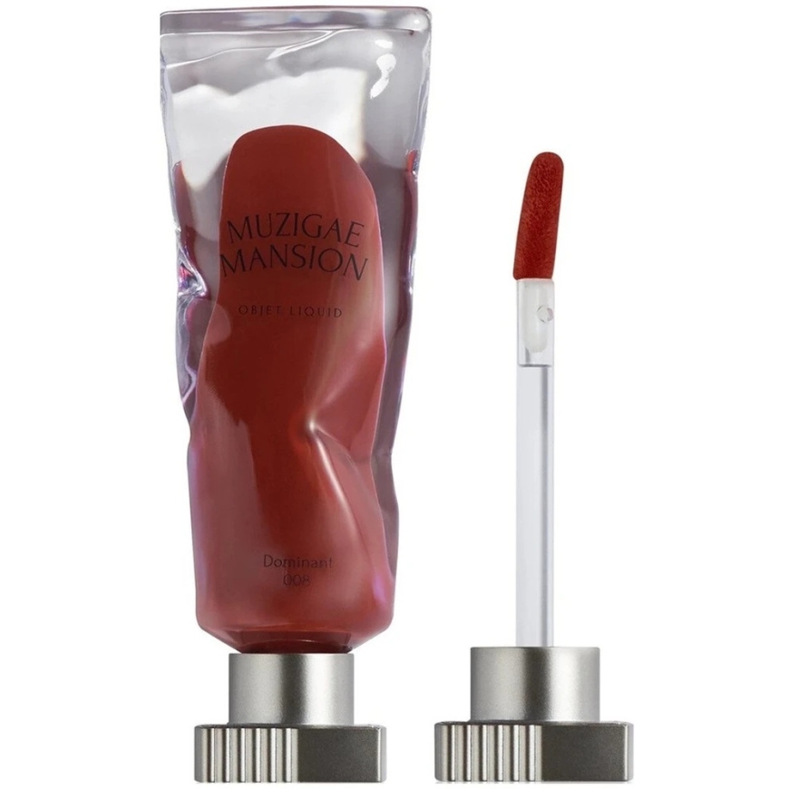 Maison Alhambra Muzigae Mansion „Objet“ skysti ilgai püsivad matt huulepulk „008 Dominant“, 6 ml – 2