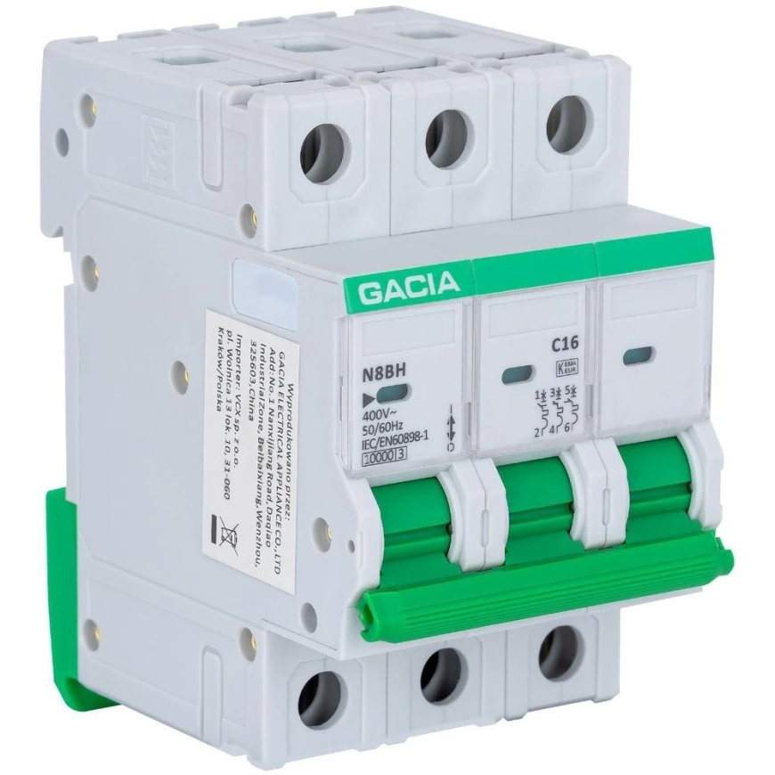 Surge switch GACIA N8BH 10KA C 3P 40A – 2