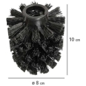 Replaceable WENKO toilet brush heads, 10-piece set, Ø 8 cm Replaceable WENKO toilet brush heads, 10-piece set, Ø 8 cm