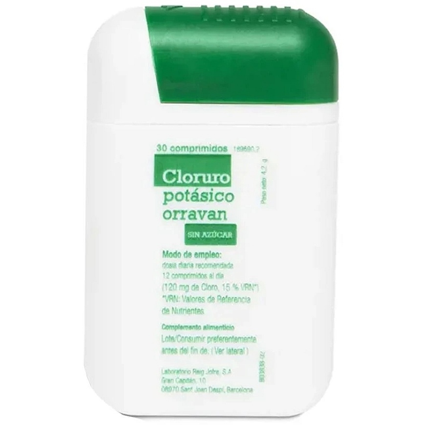 Orravan Sugar-free Potassium Chloride, 30 tablets