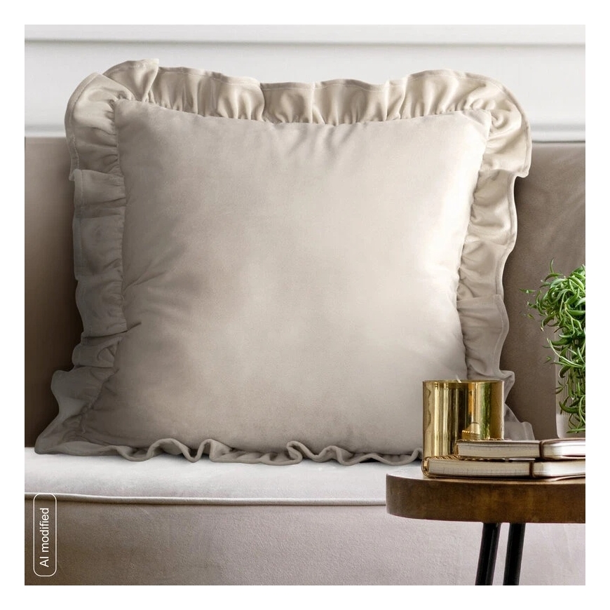 Eurofirany CHP/BRENDA1/J.BE 45X45 J.BEIGE/RUFFLE – 4