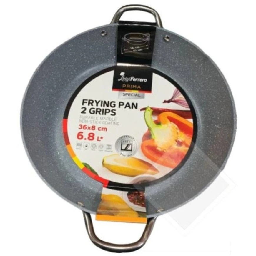 Luigi Ferrero Prima Special FR-3680 katls ar diviem rokturiem 6,8 l 36 x 8 cm – 2
