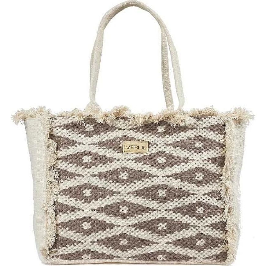 Verde Women's Bag 14-0422 Beige