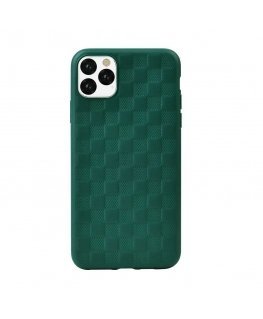 Devia Woven2 Pattern Design Soft Case iPhone 11 Pro Max green