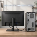 Qoltec DisplayPort v2.1 laidas vyriškas | DisplayPort v2.1 laidas vyriškas | 8K | 54G | 1,5 m Qoltec DisplayPort v2.1 laidas vyriškas | DisplayPort v2.1 laidas vyriškas | 8K | 54G | 1,5 m