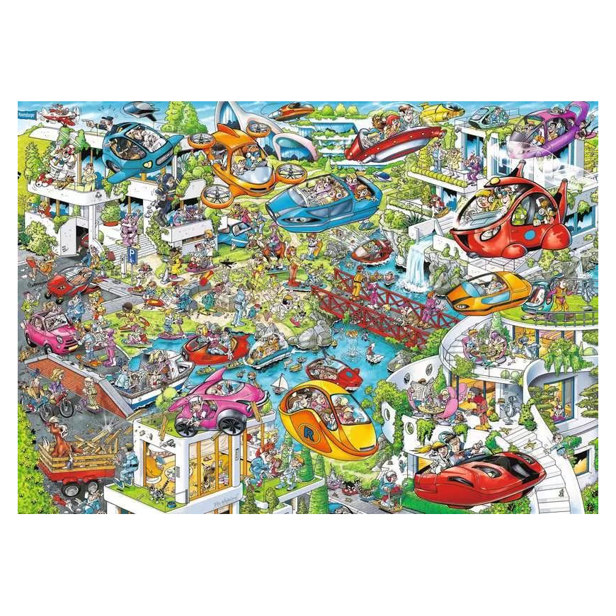 Ravensburger Puzle 1000 gabali - Nākotne – 2