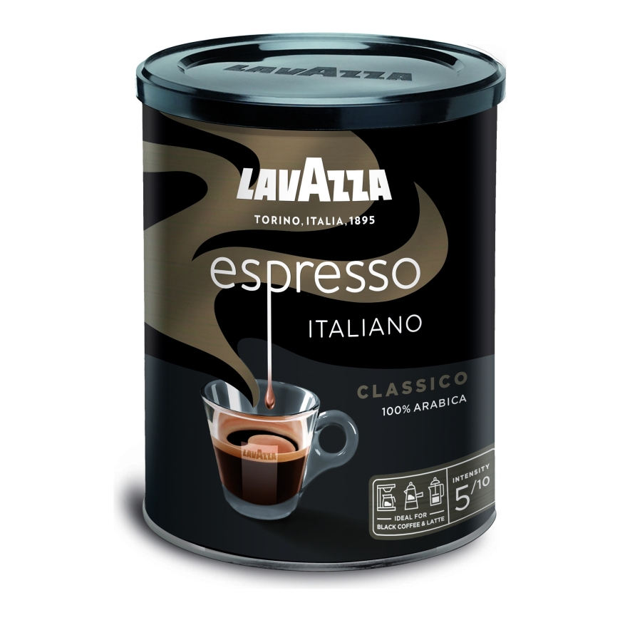 Kava LAVAZZA Espresso, malta, 250 g, metāla kārbā – 2
