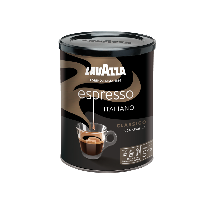 Kava LAVAZZA Espresso, malta, 250 g, metāla kārbā – 3