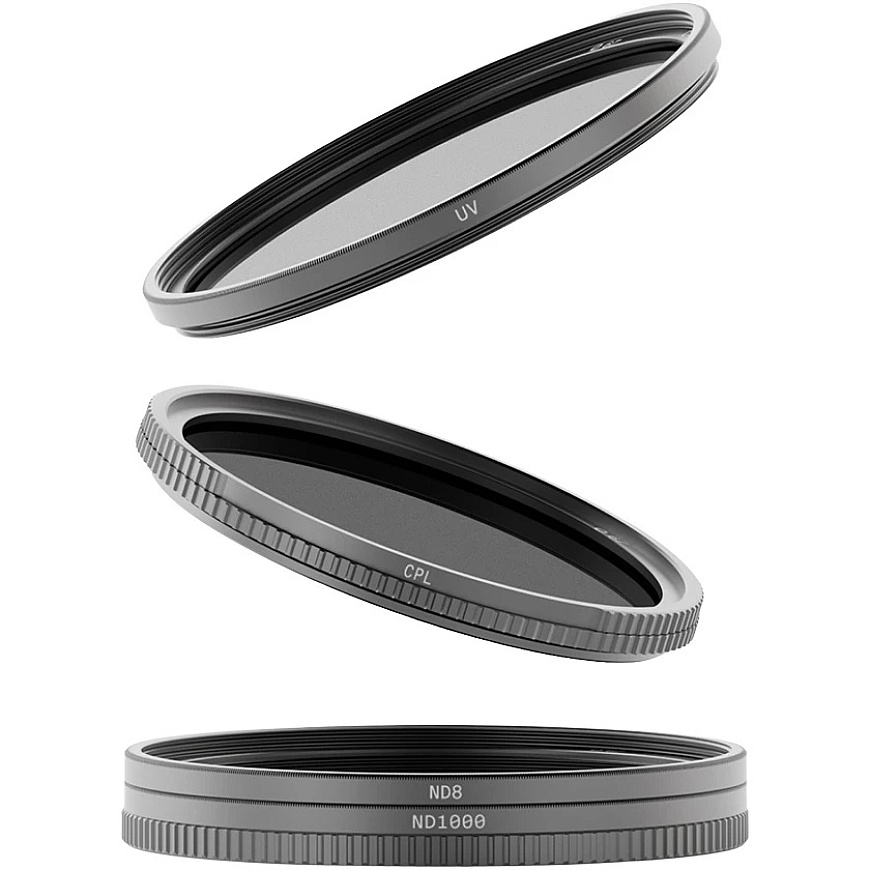 Lens Filter - Urth Essentials Filter Kit Pro 46 mm UV CPL ND8 ND1000 – 2