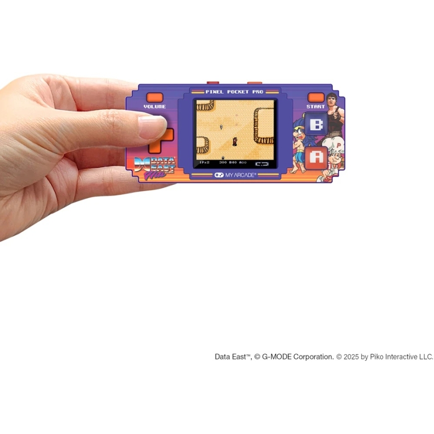My Arcade Data East Pixel Pocket Pro portable gaming console (18 games) – 3