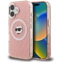 Karl Lagerfeld IML Choupette Head Logo MagSafe iPhone 16 Case - Pink Karl Lagerfeld IML Choupette Head Logo MagSafe iPhone 16 Case - Pink