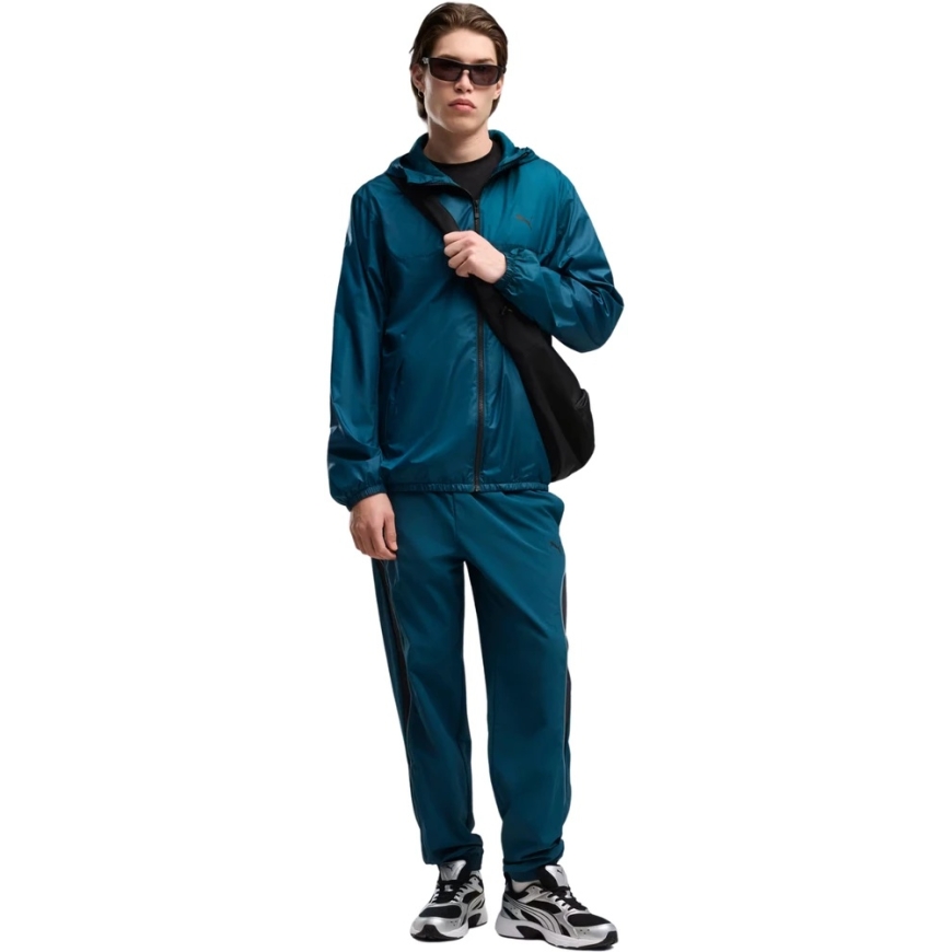 Men's Puma Ess Regular Windbreaker Jacket blue 684625 36 (L) – 4