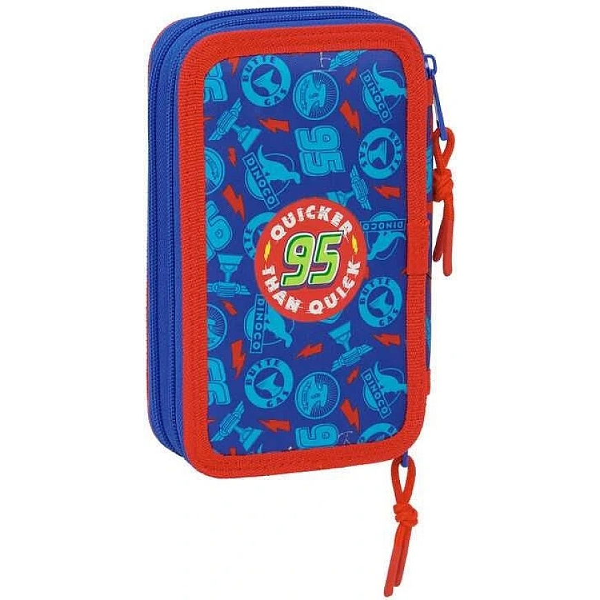 Safta Disney Pixar Cars double pencil case 29pcs – 2