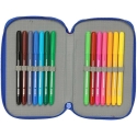 Safta Disney Pixar Cars double pencil case 29pcs Safta Disney Pixar Cars double pencil case 29pcs