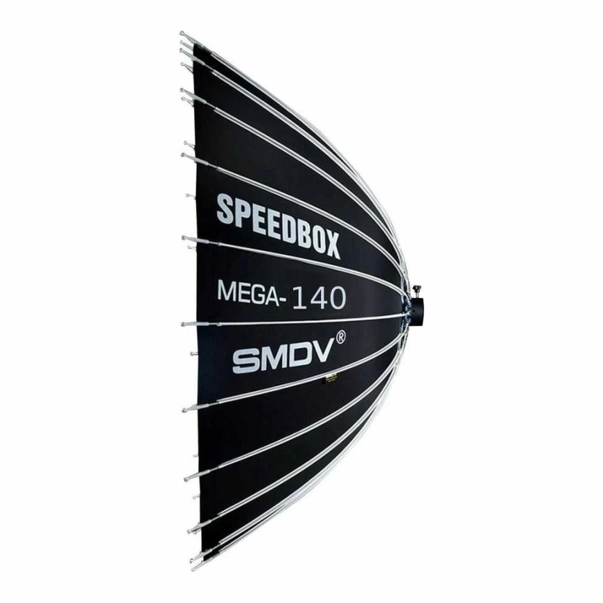 Valaistuslaitteet - SMDV Speedbox Mega 140 Softbox Bowens Mount 140cm Hopea – 2
