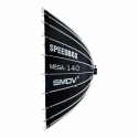 Apgaismo iekārta - SMDV Speedbox Mega 140 Softbox Bowens mount 140cm sudraba krāsā Apgaismo iekārta - SMDV Speedbox Mega 140 Softbox Bowens mount 140cm sudraba krāsā